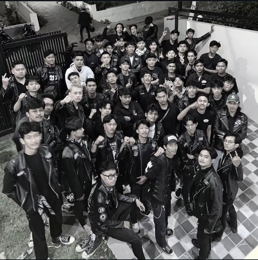 Riding through nature